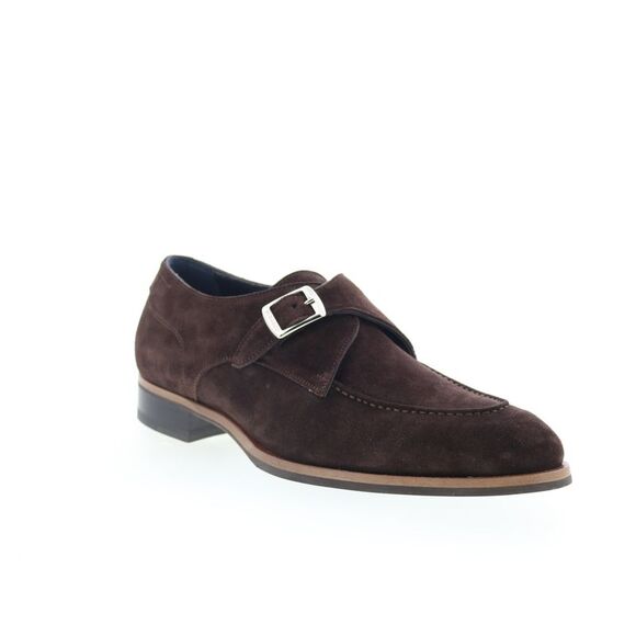 Di Bianco Mens Parma Brown Shoes (NWT) - Picture 2 of 7